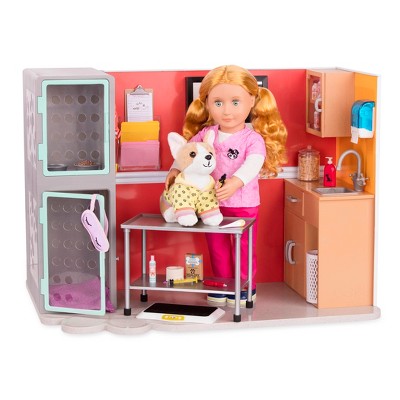 barbie doll vet set