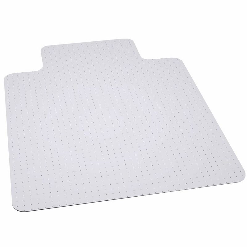 3'x4' Rectangle With Lip Solid Office Chair Mat Clear - Emma and Oliver, 1 of 4