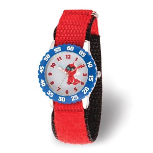 Black Bow Jewelry Disney Boys Incredibles 2 Baby Red Nylon Band Time Teacher Watch - 1 of 3