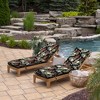 ARDEN Outdoor Plush Modern Tufted Chaise Cushion, 76 x 22, Water Repellent, Fade Resistant, Tufted Cushion for Chaise Lounger 76 x 22 - 3 of 4