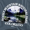Rocky Mountain National Park Classic Adult T-Shirt Slate - 2 of 4