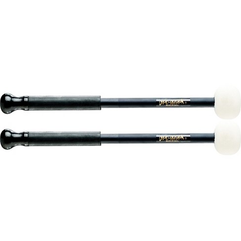 Promark Traditional Marching Bass Drum Mallets Medium 2 In Felt