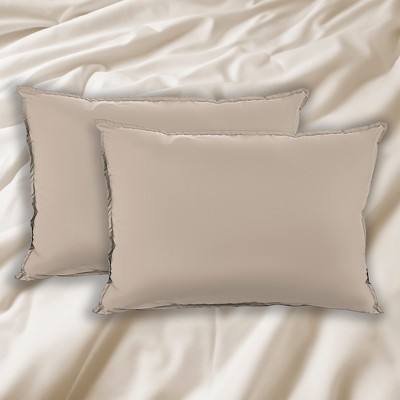 Kickoff 100% Bamboo Viscose Pillowcases Only, Hidden Zipper, Cooling Breathable, Bedding Pillow Covers for Hot Sleepers
