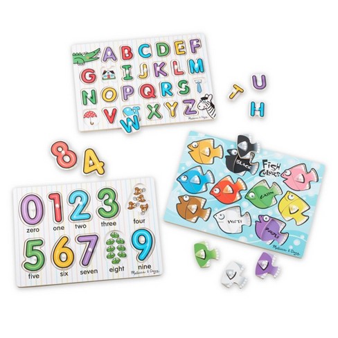 Melissa and doug see inside sales alphabet puzzle