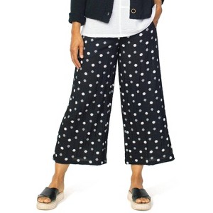Women's Express Travel Dot Crop Pant - habitat - 1 of 2