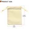 Unique Bargains Velvet Reusable Soft Jewelry Headphone Candy Drawstring Gift Bags 20 Pcs - 2 of 4