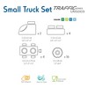 UNiPLAY Traffic Series — Toy Stacking Blocks, Set for Creativity, Early Learning Toy, Build Your Own Vehicles for Ages 3 Years Old and Up - 2 of 4