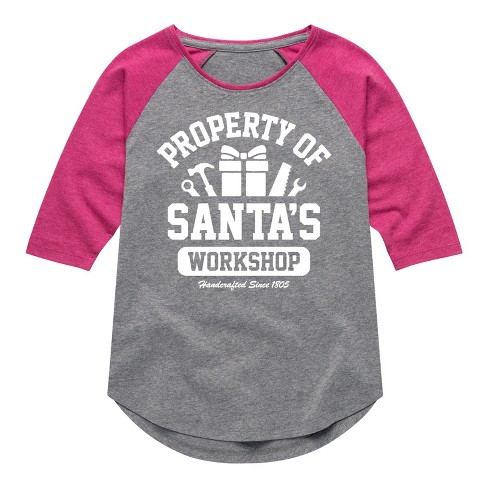 Girls' - Instant Message - Property Of Santas Workshop Christmas - image 1 of 4