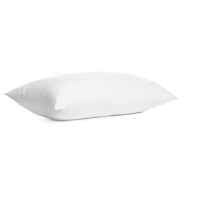 King Size White Goose Feather Down Pillow with Cotton Cover