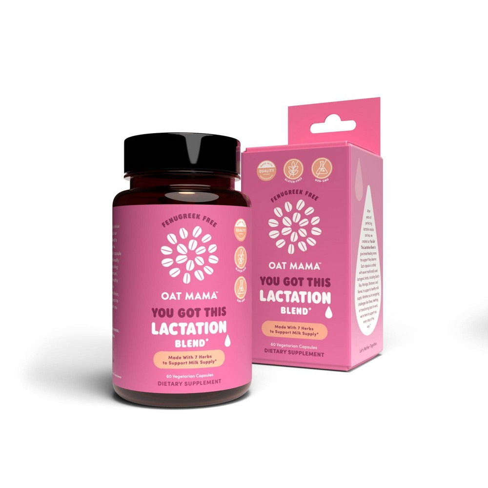 Photos - Vitamins & Minerals Oat Mama You Got This Lactation Supplements - 60ct