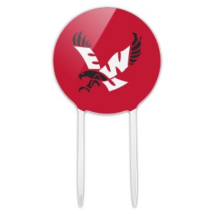 Eastern Washington University Primary Acrylic Cake Topper Party Decoration for Wedding Anniversary Birthday Graduation - 1 of 4