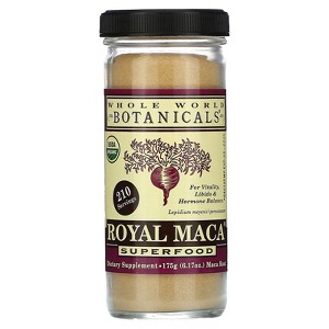 WHOLE WORLD BOTANICALS Organic Royal Maca Powder, 6.17 OZ - 1 of 2