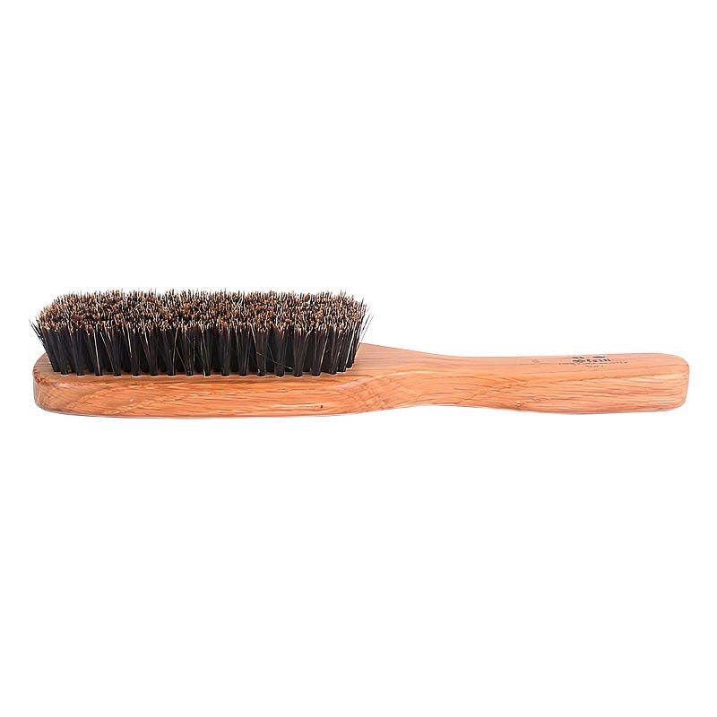 Bass Brushes - Men's Hair Brush Wave Brush with 100% Pure Premium Natural Boar Bristle SOFT Natural Wood Handle 9 Row/Wave Style Oak Wood, 5 of 6