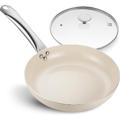 KOCH SYSTEME CS Nonstick Omelet Pan with Silver Handle
