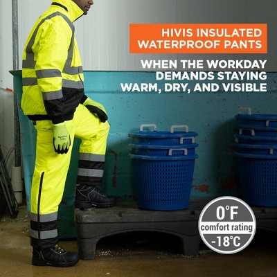 Мужские брюки Refrigiwear HiVis Insulated Waterproof Pants — фото 2
