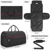 MaseiKar Carry On Garment Bag for Travel with Shoe Storage,Heavy Duty Suit Bag for Suits, Tuxedos, Dresses, Convertible 2 in 1 Hanging Suit Travel Bag - 2 of 4