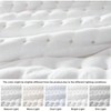 White King Size Quilt Bedding Set, Lightweight Soft Coverlet, 3 Pieces, 104x90 Inches - 2 of 4