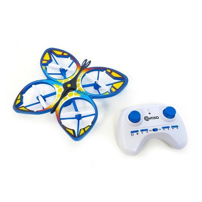 Contixo TD2 Butterfly RC Drone: 3D Flip, Headless Mode, LED Lights, Propeller Protection