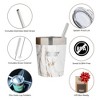 Healthy Human Stainless Steel Tumbler with Straw |(12oz, Stone Gold) - 2 of 4