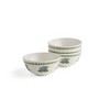 Portmeirion Botanic Garden Melamine Bowls, Set of 4 - Hydrangea Floral Motif ,7.25 Inch - 2 of 4