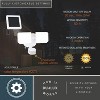VAXCEL Solar Powered Outdoor Security LED Flood Light White, Motion Sensor, Dusk to Dawn, Battery Backup - 3 of 4