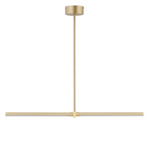 ET2 Lighting Dorian 2 - Light Island Pendant Light in  Gold - 1 of 4