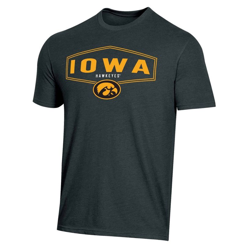 NCAA Iowa Hawkeyes Men's Core T-Shirt, 1 of 4