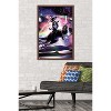 Trends International James Booker - Galaxy Cat on Dinosaur Unicorn In Space Framed Wall Poster Prints - 2 of 4