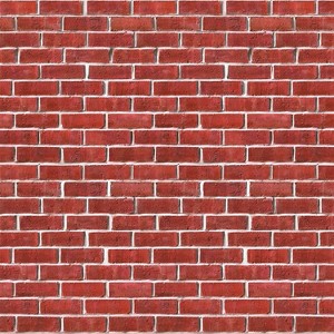 Beistle Insta-Theme Brick Wall Backdrop - 4 ft x 30 ft - Red - 1 of 1