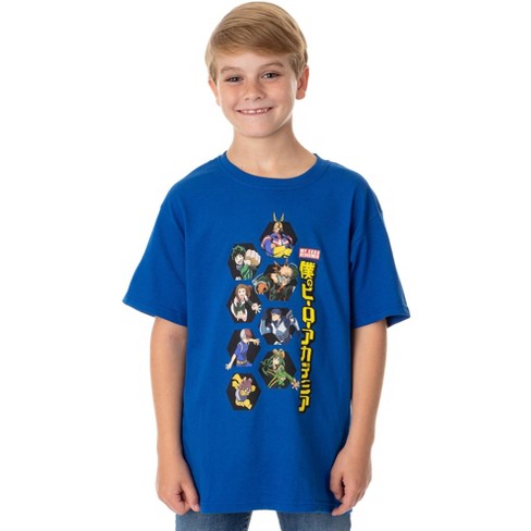 Seven Times Six My Hero Academia Boys' All Might And Students Kids Graphic Anime T-Shirt Blue - image 1 of 3