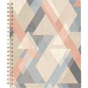 Triad Weekly/Monthly Planner, Geometric Artwork, 11 x 9.25, Multicolor Cover, 12-Month (Jan to Dec): 2025 - 1 of 4