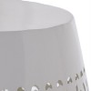 KTMBDW Metal Barrel Shape Side End Accent Table, Side Table 12.25" x 12.25" x 18" - 4 of 4
