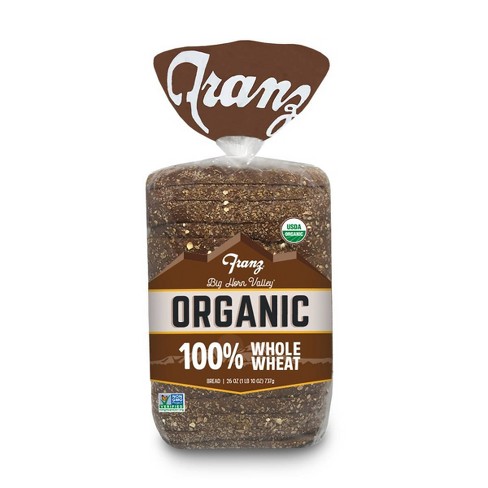 Franz 100% Whole Wheat Organic Bread - 26oz - image 1 of 4