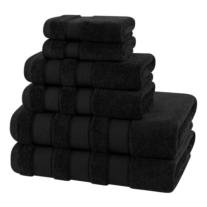 American Soft Linen Premium Salem Collection 100% Cotton Bathroom Towels, Fluffy Bath Towels for Bathroom, 5 of 11