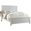 TiramisuBest White Eastern King Bedframe, 86x82x54 inches, 100 lbs - 4 of 4