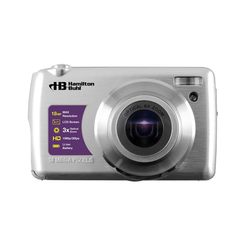 HamiltonBuhl® VividPro 18 MP, 8x Zoom Lens Digital Camera, 1 of 8