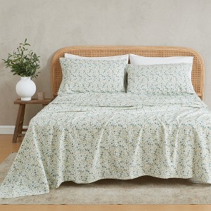 Patina Vie Cotton & Rayon from Bamboo Blend Printed Sheet Set - 1 of 4