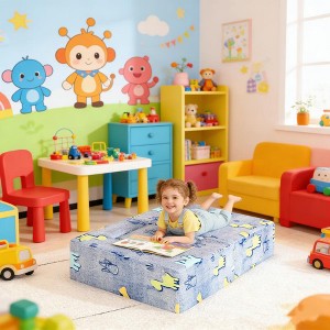 Hooseng Bean Bag Chair, Lazy Bean Bag Sofa with Footrest, Floor Beanbag Chairs with Stuffed High-Density Foam, Memory Foam Bean Bag Sofa - 1 of 4