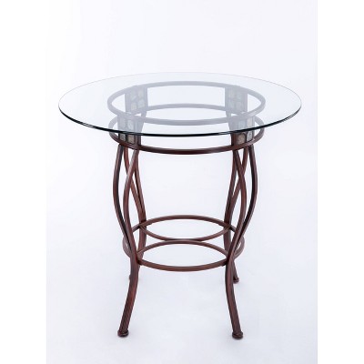 Boraam Beau 36" Height Pub Table Bronze Finish