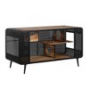 JUJABU 55.12 "Spacious Cat House with Tempered Glass, for Living Room, Hallway, Study and Other Spaces - 2 of 4
