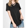 Women's Criss Cross Strappy Top - HEIMISH USA - 4 of 4