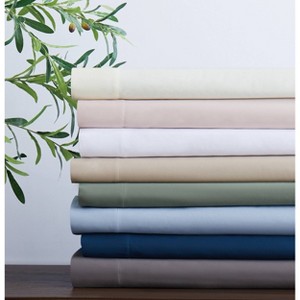 Heritage Solid Duvet Cover Set - Cannon - 1 of 4