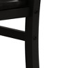 PAGED Metal Dining Chairs High Back Armless Living Room Chairs with High-density Foam Cushions for Living Room, Restaurant - 4 of 4