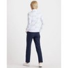 Women's OFFSET STRIPE TECH JERSEY QUARTER ZIP PULLOVER - G/Fore - 3 of 4