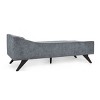 Cagle Mid Century Modern Fabric Chaise Lounge - Christopher Knight Home - 3 of 4