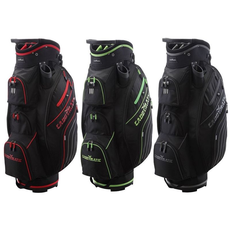 Caddymatic Golf Deluxe 14-Way Cart Bag, 1 of 11