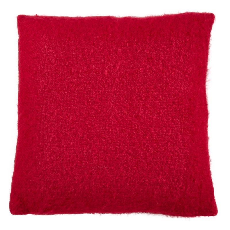 Faux Mohair Throw Pillow Cover - Saro Lifestyle, 3 of 5