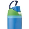  Owala Kids Insulation Stainless Steel Tumbler with Spill  Resistant Flexible Straw, Easy to Clean, Kids Water Bottle, Great for  Travel, Dishwasher Safe, 12 Oz, Blue and Light Green (Turtley Awesome) 