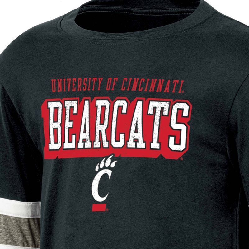 NCAA Cincinnati Bearcats Boys&#39; Long Sleeve T-Shirt, 3 of 4