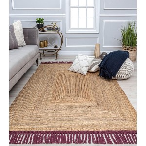 Rugs America Naomi NO10G Border Geometric/Solid Area Rug - 1 of 4